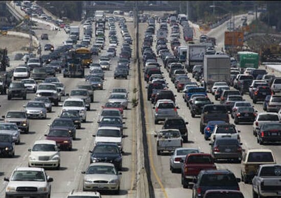 thanksgiving traffic congestion