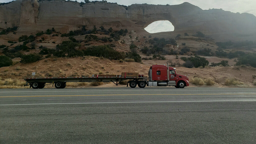 Semi Truck Rolling 34-Hour Restart