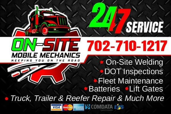 On-Site Mobile Mechanics Truck and Trailer Repair