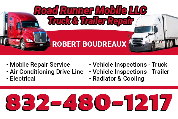 road runner mobile llc truck and trailer repair