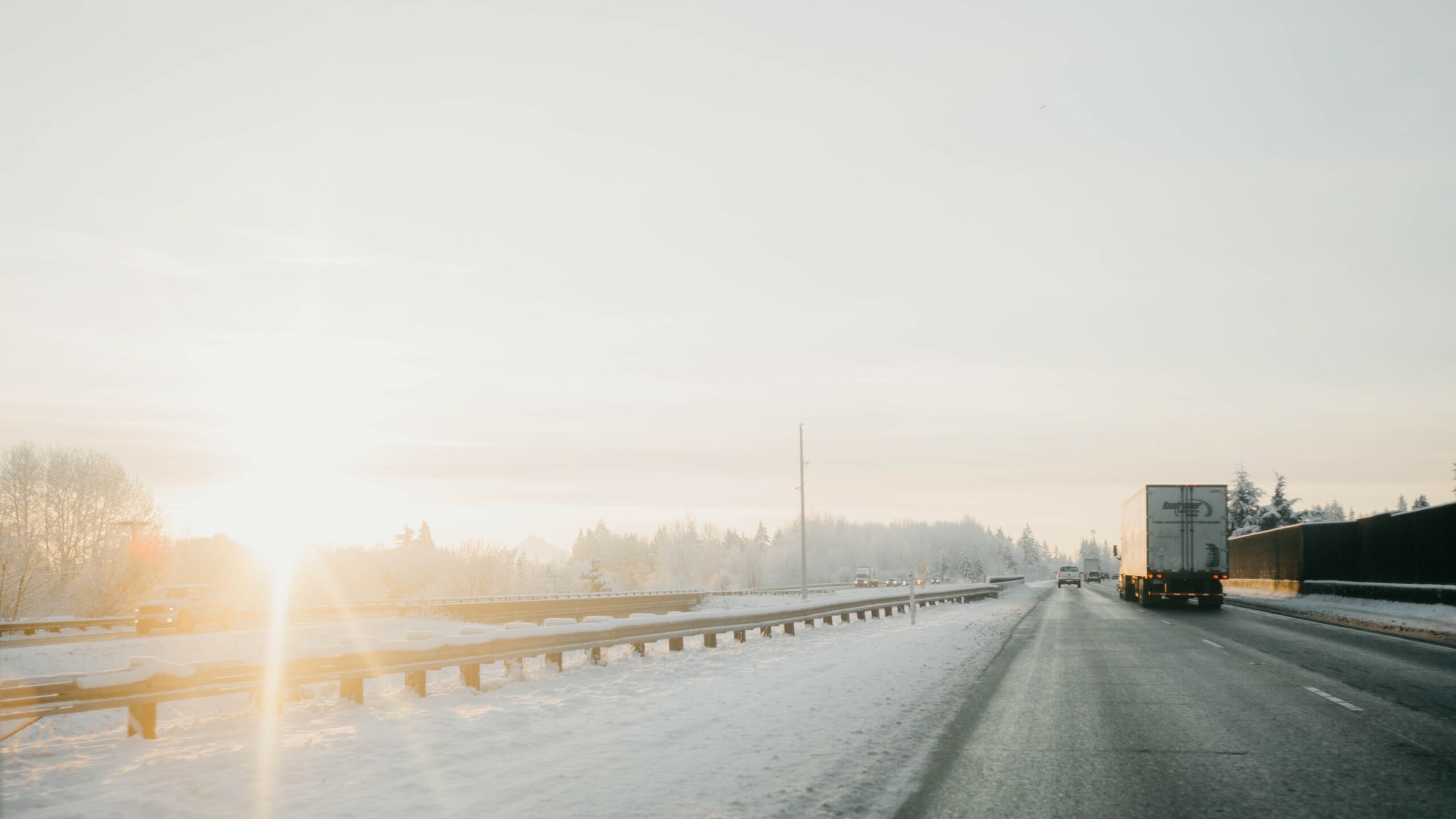 tips for driving a semi truck in the winter